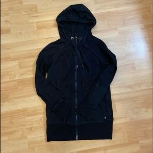 90 degree zip up hoodie